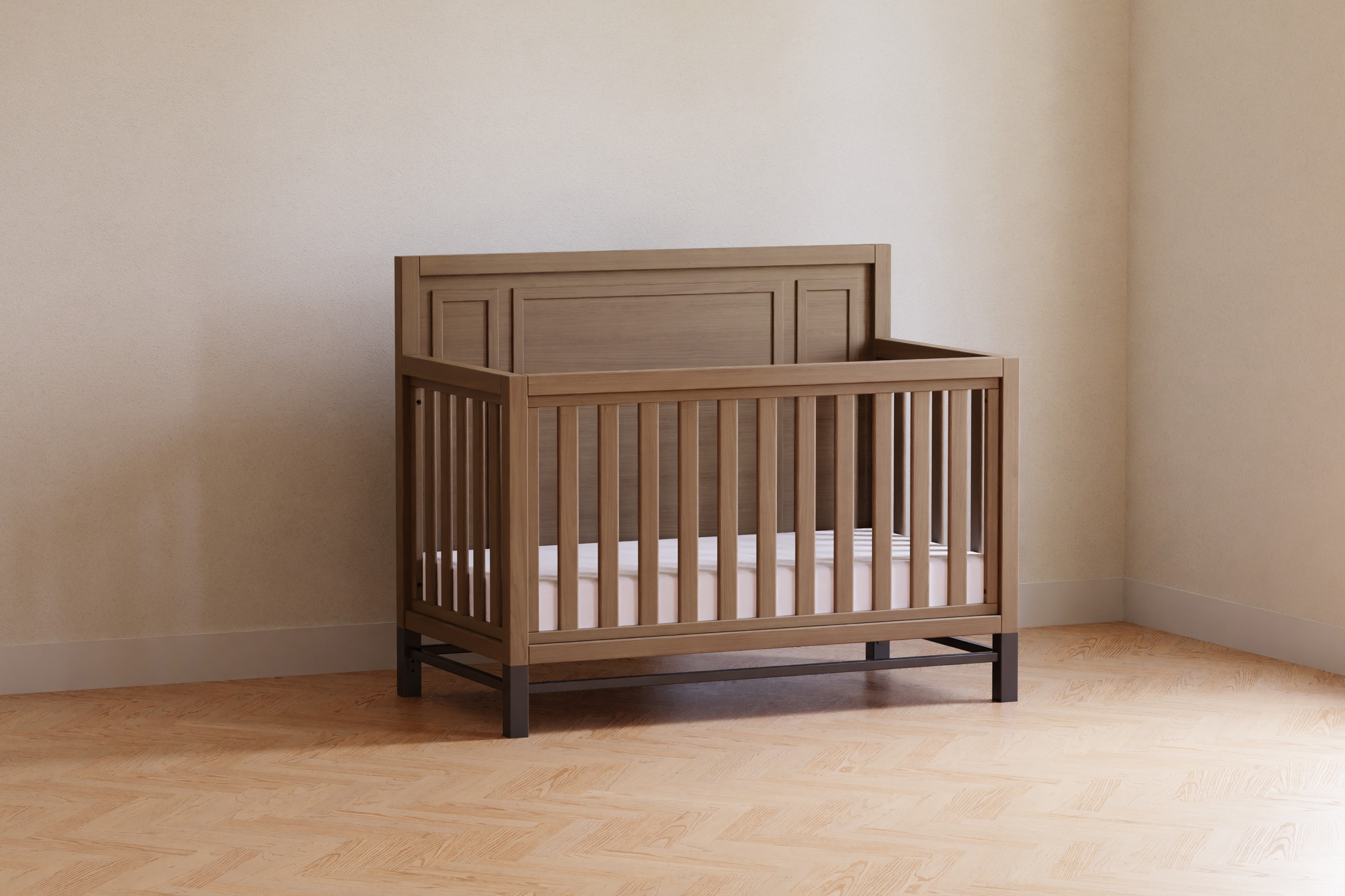 Newbern 4-in-1 Convertible Crib - Driftwood - Twinkle Twinkle Little One