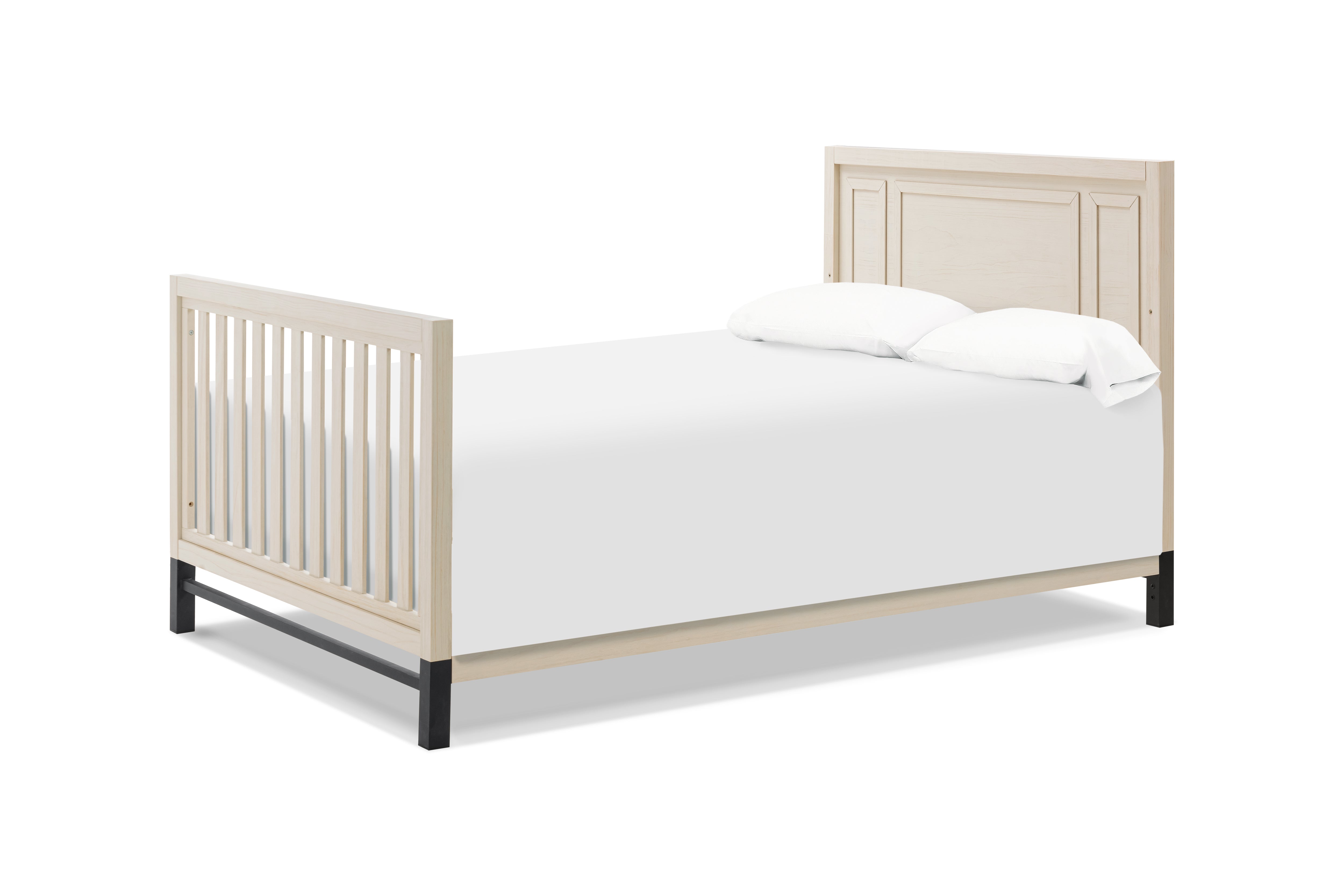 Newbern 4-in-1 Convertible Crib - White Driftwood - Twinkle Twinkle Little One