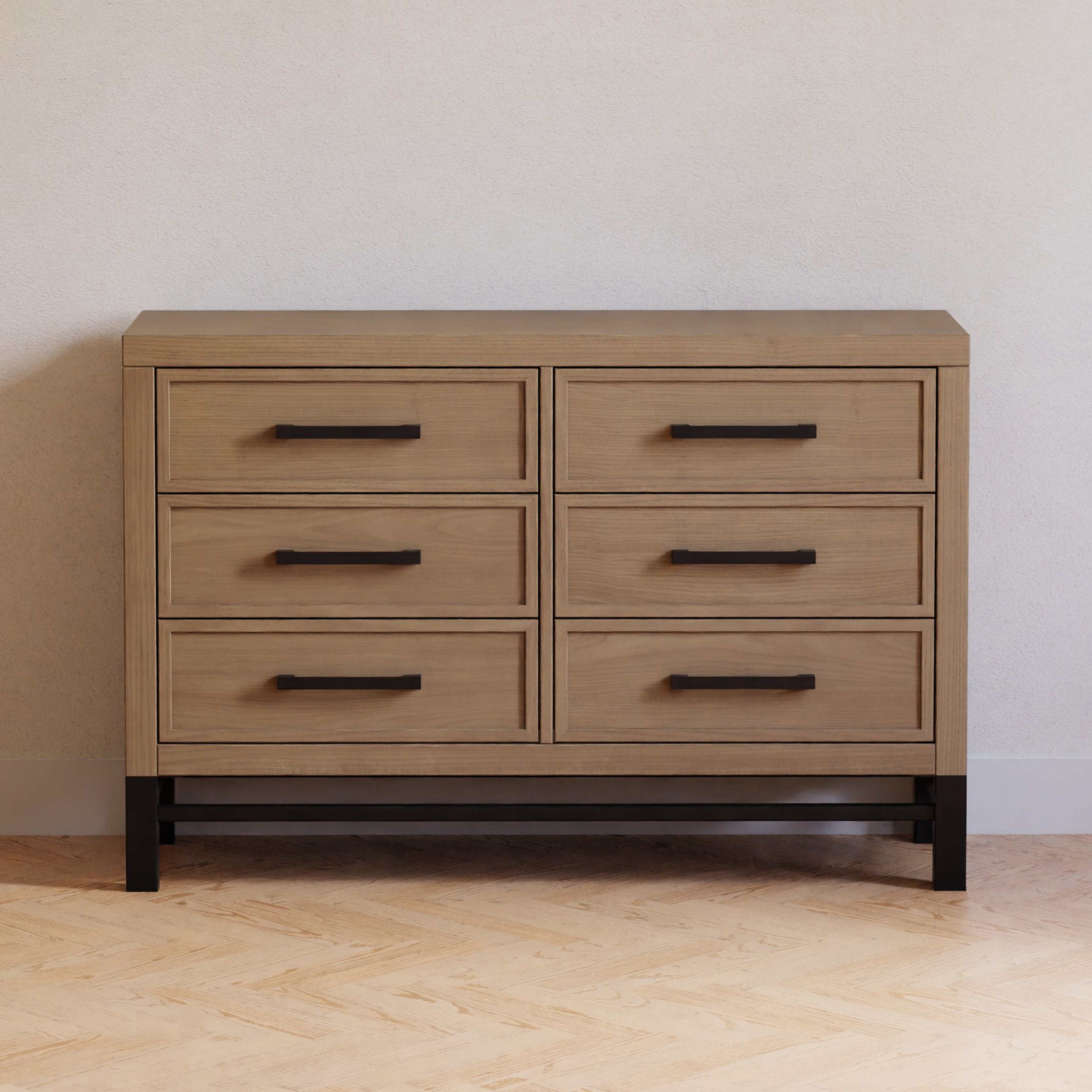 Newbern 6-Drawer Assembled Dresser - Driftwood - Twinkle Twinkle Little One