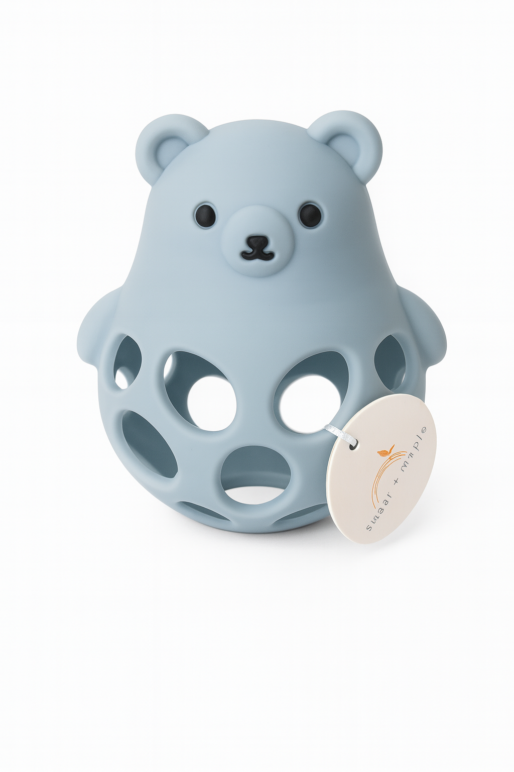 Silicone Blue Bear Teether - Twinkle Twinkle Little One