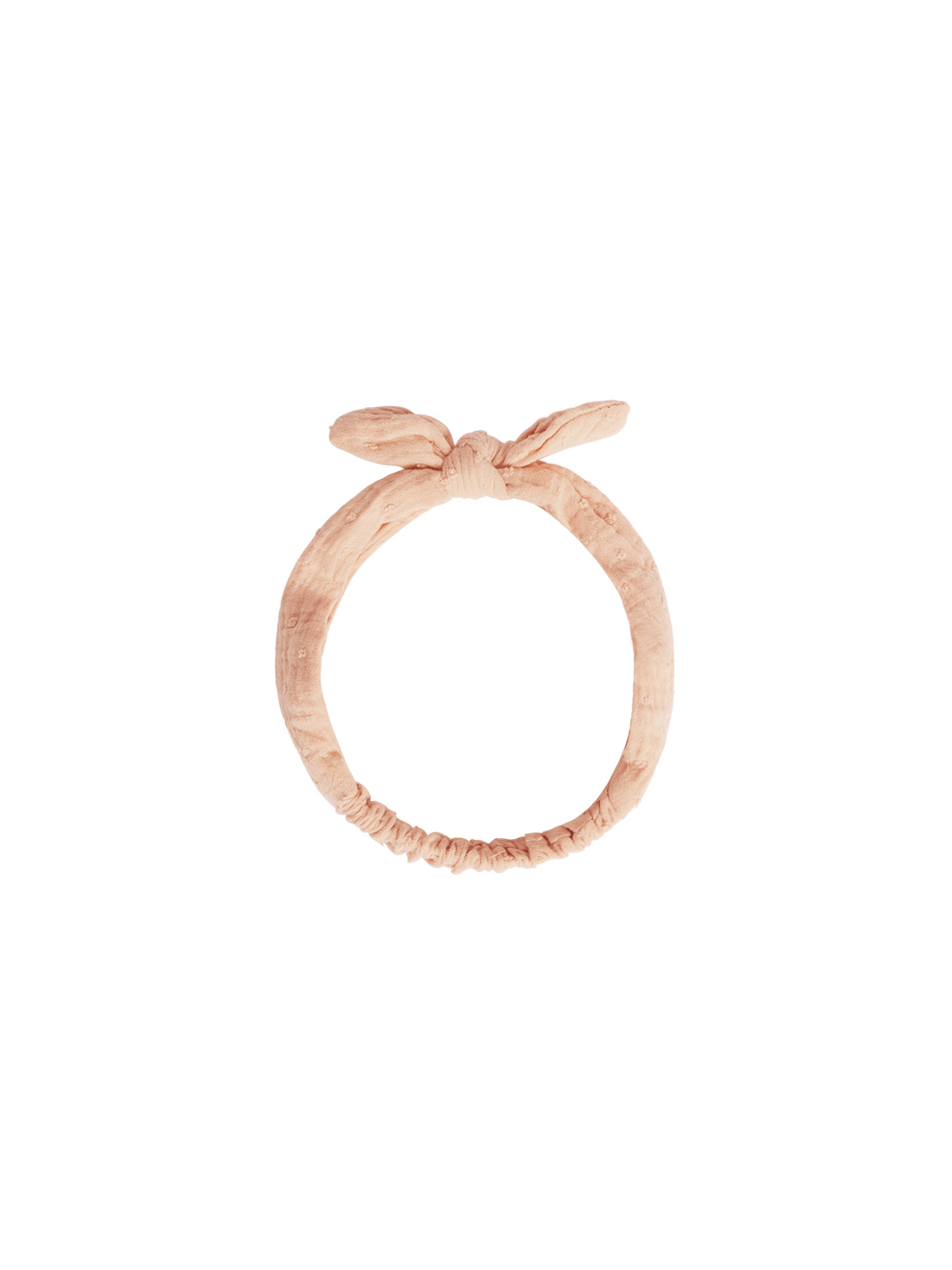 Baby Bow Headband -Apricot - Twinkle Twinkle Little One