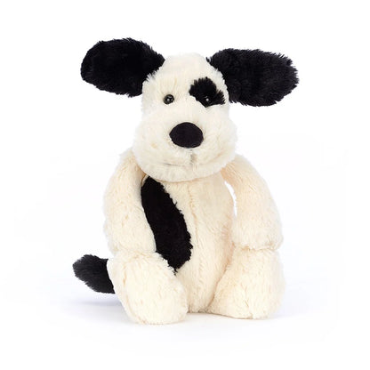 Jellycat Bashful Really Big Black & Cream Puppy - Twinkle Twinkle Little One