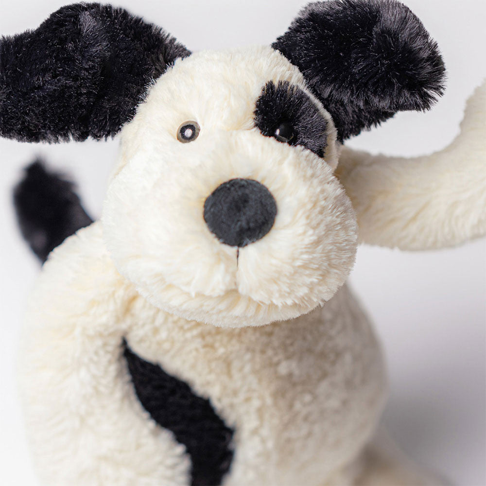 Original (Medium) Bashful Black & Cream Puppy - Twinkle Twinkle Little One