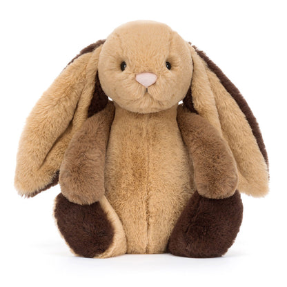 Medium Original Bashful Patchwork Brown Bunny - Twinkle Twinkle Little One