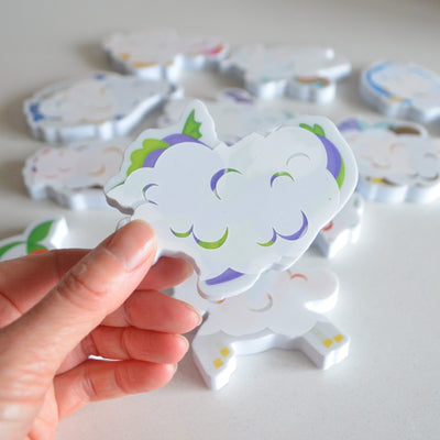 Colour Changing Bath Stickers Magical Creatures - Twinkle Twinkle Little One