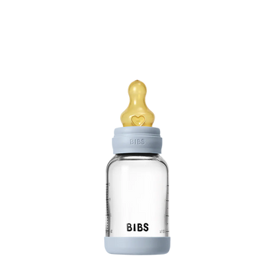 Baby Glass Bottle Set 4oz Latex