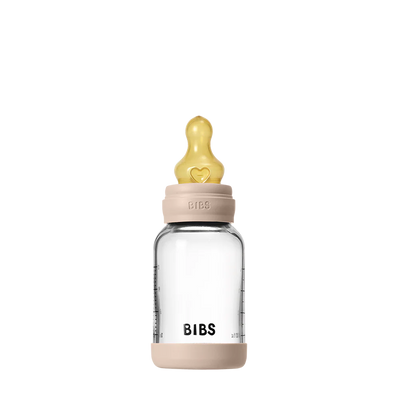 Baby Glass Bottle Set 4oz Latex