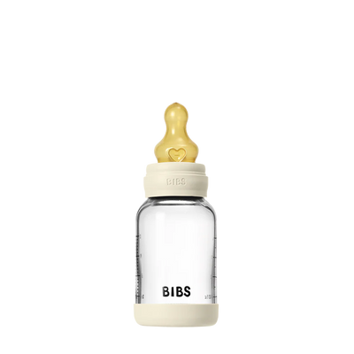 Baby Glass Bottle Set 4oz Latex