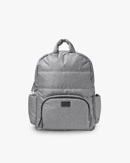 7 A.M. Enfant BK718 Diaper Backpack - Heather Grey - Twinkle Twinkle Little One