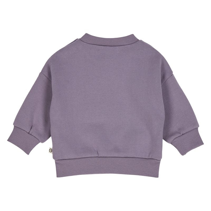 Bow Sweatshirt - Lilac Fog - Twinkle Twinkle Little One