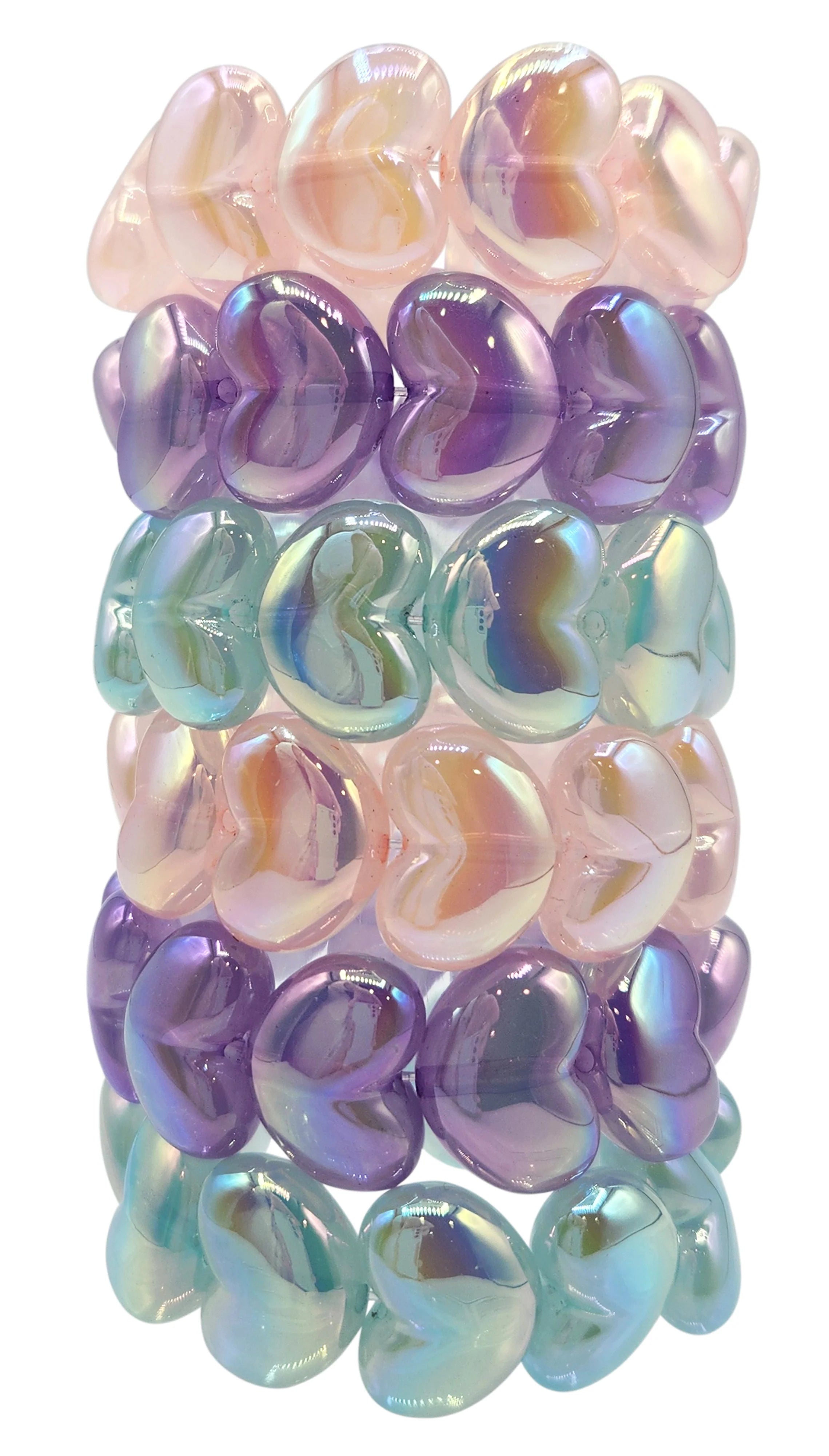 Chunky Heart Bracelets