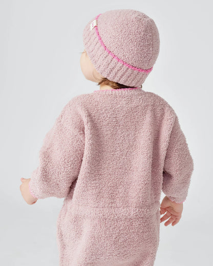 7 A.M. Fuzzy Beanie - Ash Rose - Twinkle Twinkle Little One
