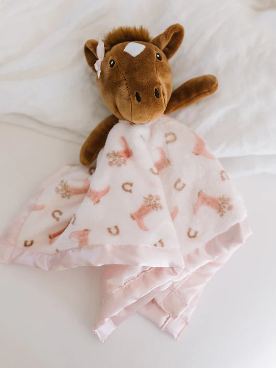 PLUSH CHARACTER SECURITY BLANKET - BLOOMIN' BOOT - Twinkle Twinkle Little One