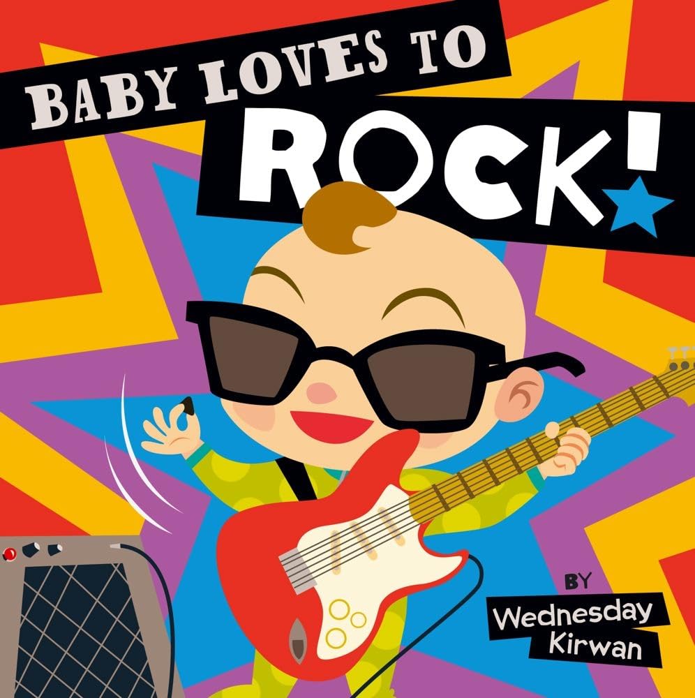 Baby Loves To Rock Board Book - Twinkle Twinkle Little One
