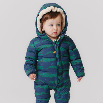 Baby Snowsuit - Crocodiles - Twinkle Twinkle Little One