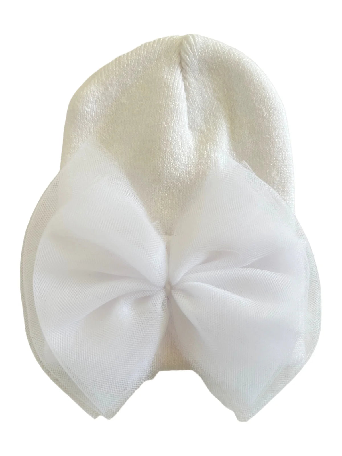 Buy white Baby&#39;s First Tulle Bow Hat