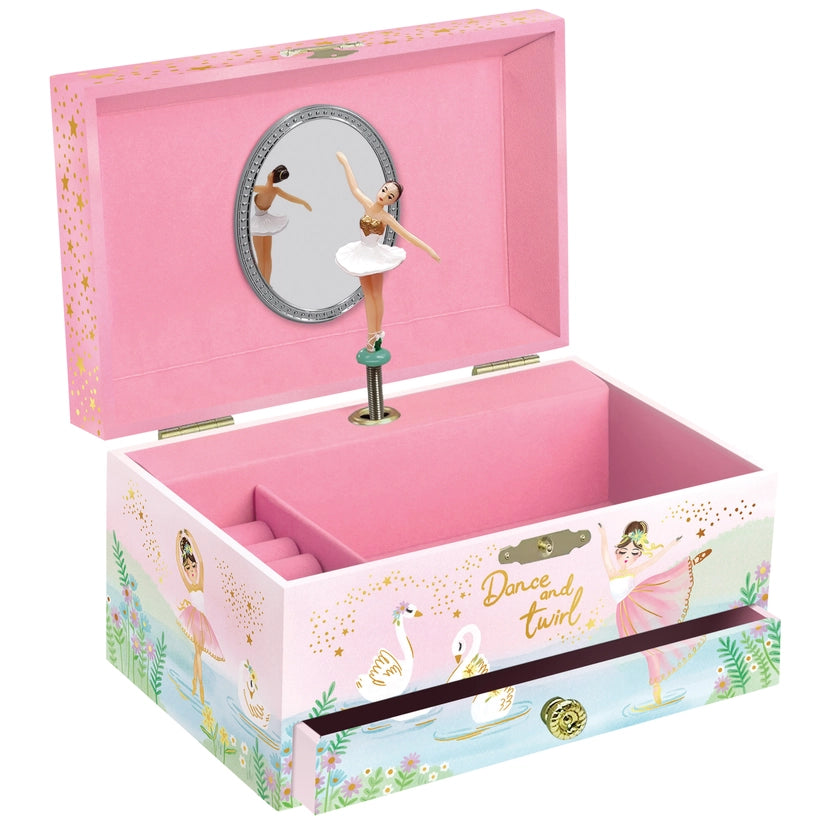 Ballerina Ballerina 1 Drawer Musical Deluxe Jewelry Box