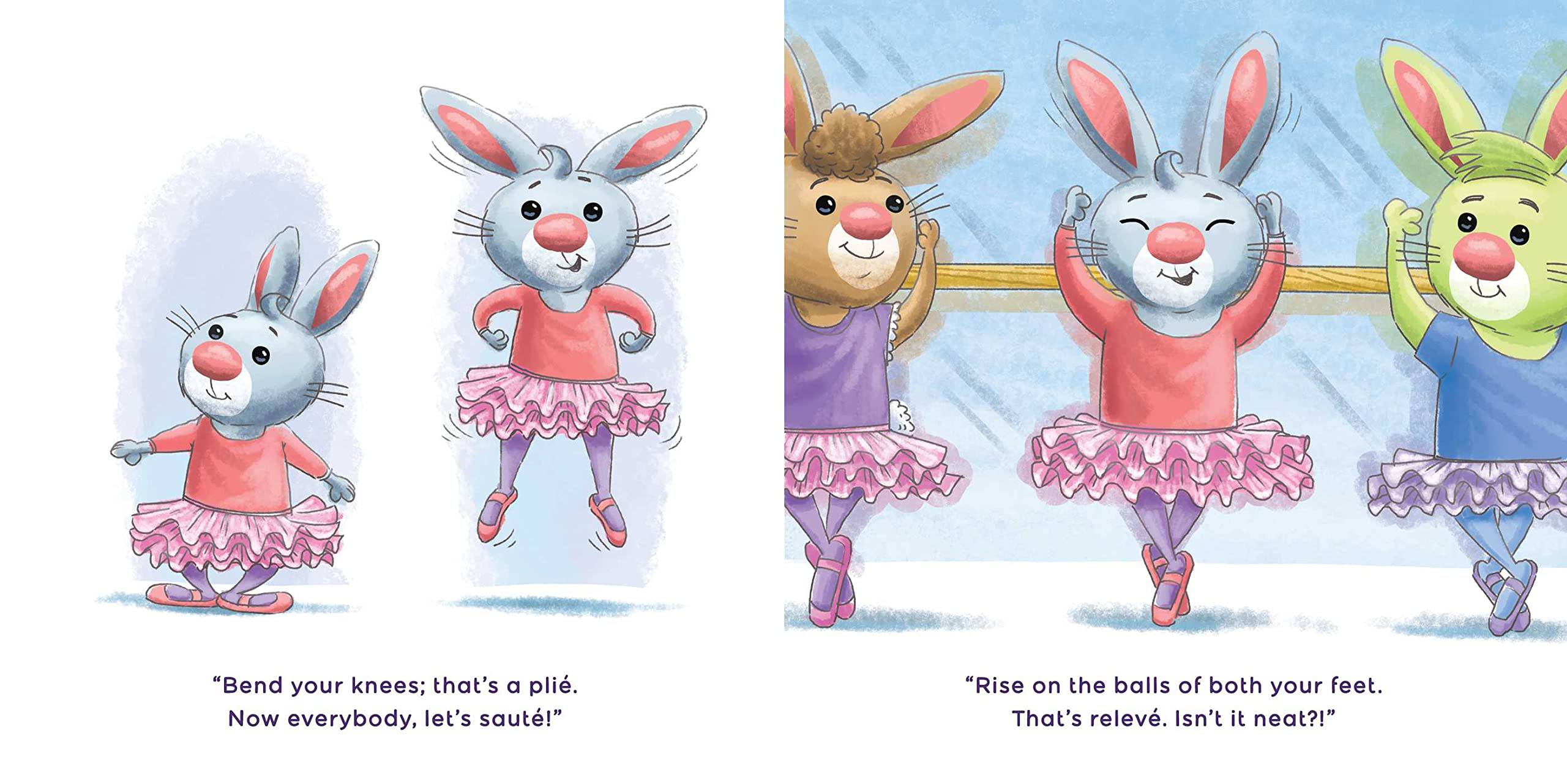 Ballet Bunny Hardcover Book - Twinkle Twinkle Little One