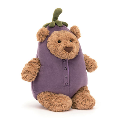 Bartholomew Bear Aubergine Eggplant - Twinkle Twinkle Little One