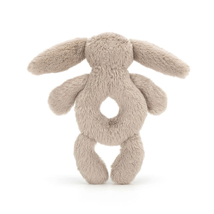 Bashful Beige Bunny Ring Rattle - Twinkle Twinkle Little One