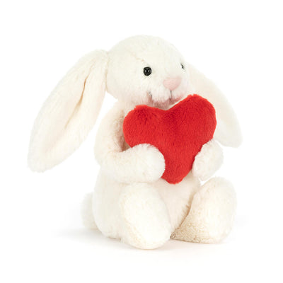 Bashful Red Love Heart Bunny - Twinkle Twinkle Little One