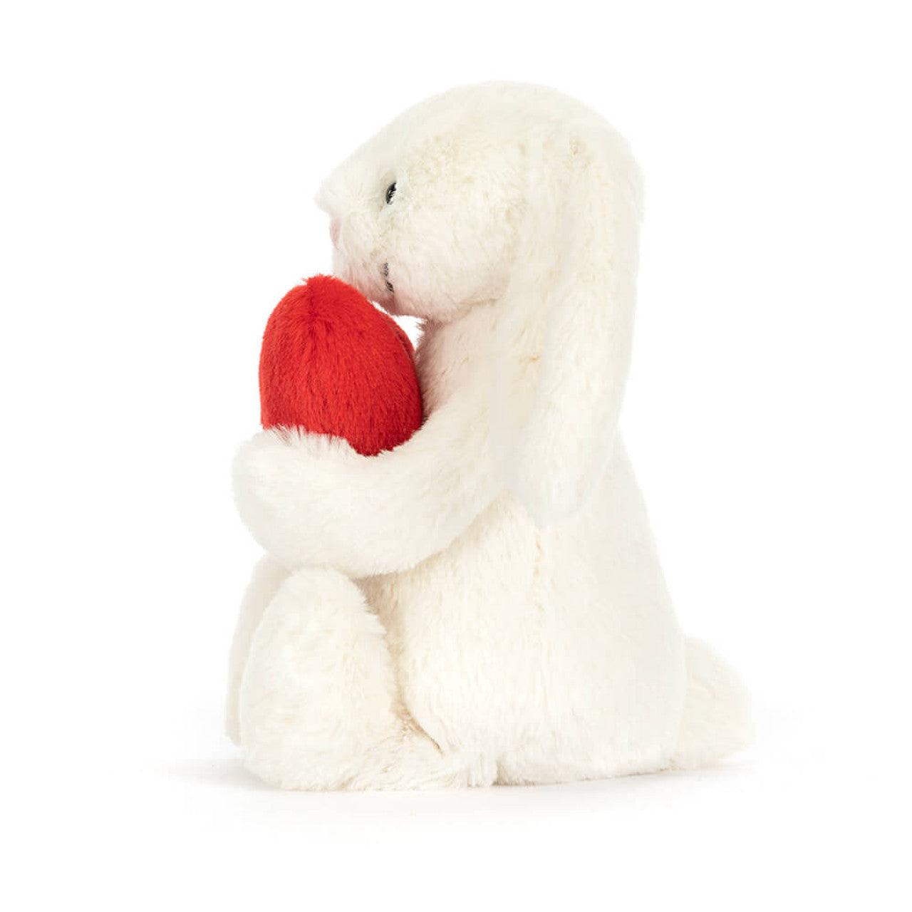 Bashful Red Love Heart Bunny - 0