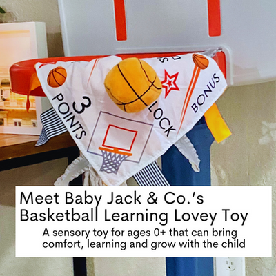 Basketball Learning Lovey Toy image 2