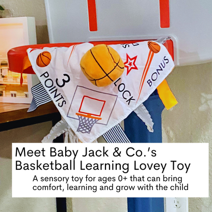 Basketball Learning Lovey Toy image 2