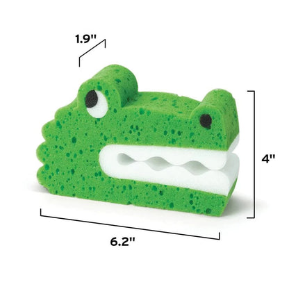 Crocodile Bath Biters Kids' Bath Sponge - Twinkle Twinkle Little One