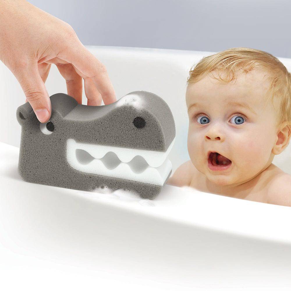 Hippo Bath Biters Kids' Bath Sponge - Twinkle Twinkle Little One