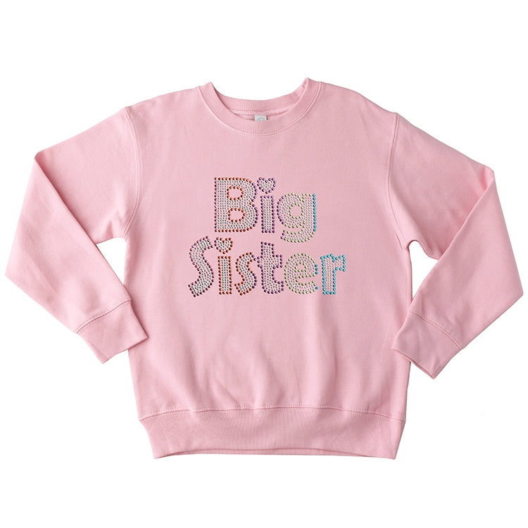 Beaded Big Sister Sweatshirt - Twinkle Twinkle Little One
