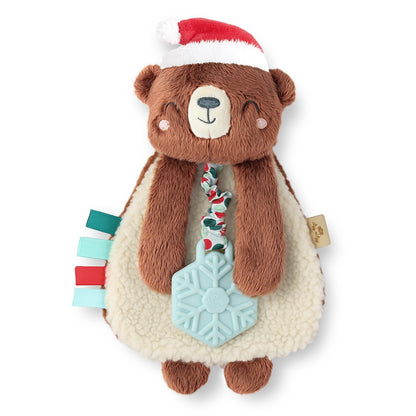 Holiday Itzy Lovey™ Plush And Teether Toy - Bear - Twinkle Twinkle Little One