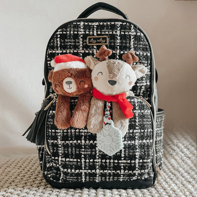 Holiday Itzy Lovey™ Plush And Teether Toy - Bear - Twinkle Twinkle Little One