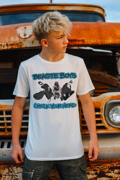 Beastie Boys Check Your Head Tee - Vintage White - Twinkle Twinkle Little One