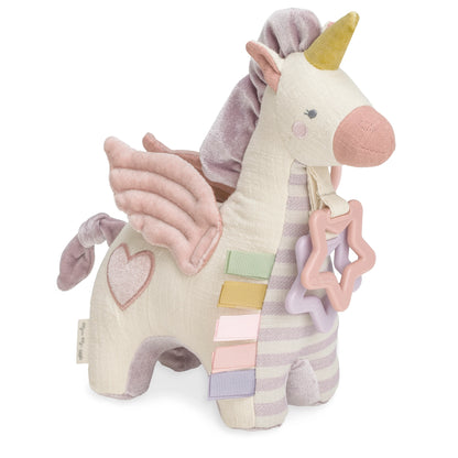 Bespoke Link & Love™ Activity Plush & Teether Toy - Pegasus - Twinkle Twinkle Little One
