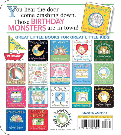 Birthday Monsters!
