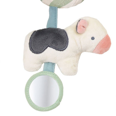 Bitzy Bespoke™ Itzy Bitzy Spiral Car Seat Activity Toy - Farm - Twinkle Twinkle Little One