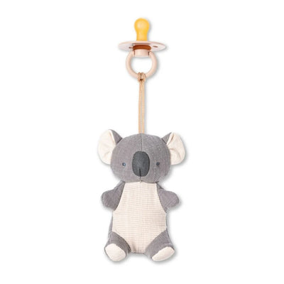 Bitzy Pal™ Natural Rubber Pacifier & Lovey - Twinkle Twinkle Little One