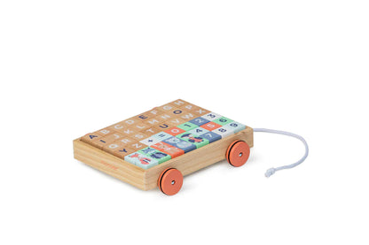 Blocks Pull Wagon - Twinkle Twinkle Little One