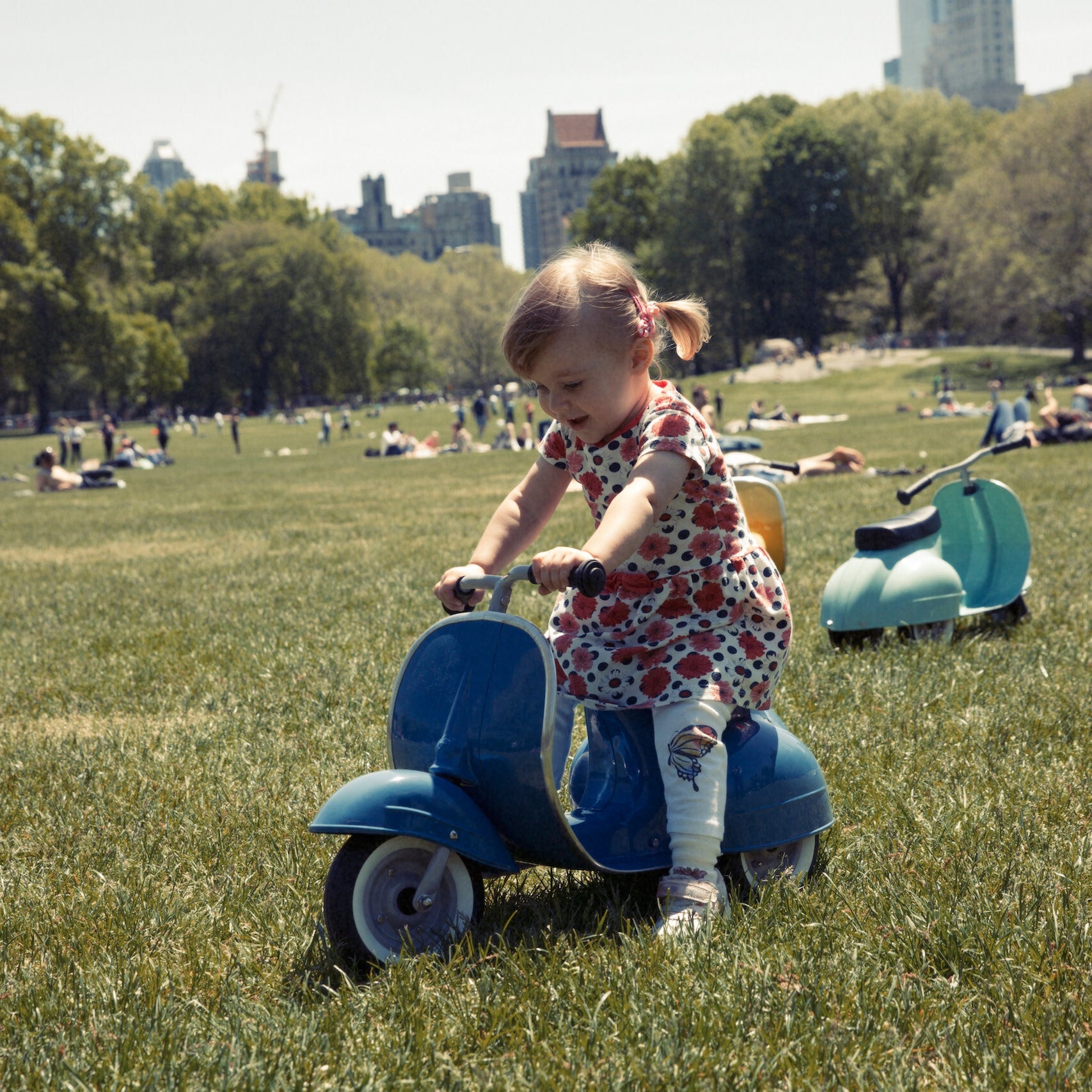 PRIMO Ride-On Toy Classic (Blue) - Twinkle Twinkle Little One