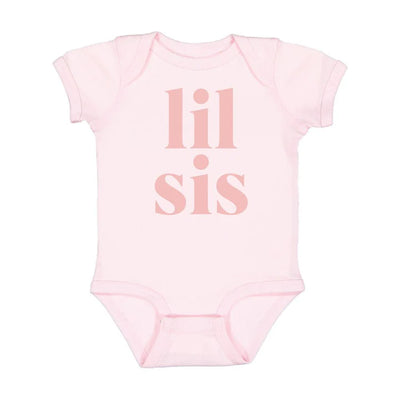 Lil Sis Short Sleeve Bodysuit - Ballet - Twinkle Twinkle Little One