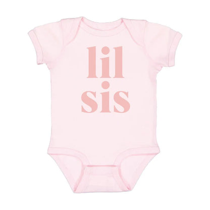 Lil Sis Short Sleeve Bodysuit - Ballet - Twinkle Twinkle Little One
