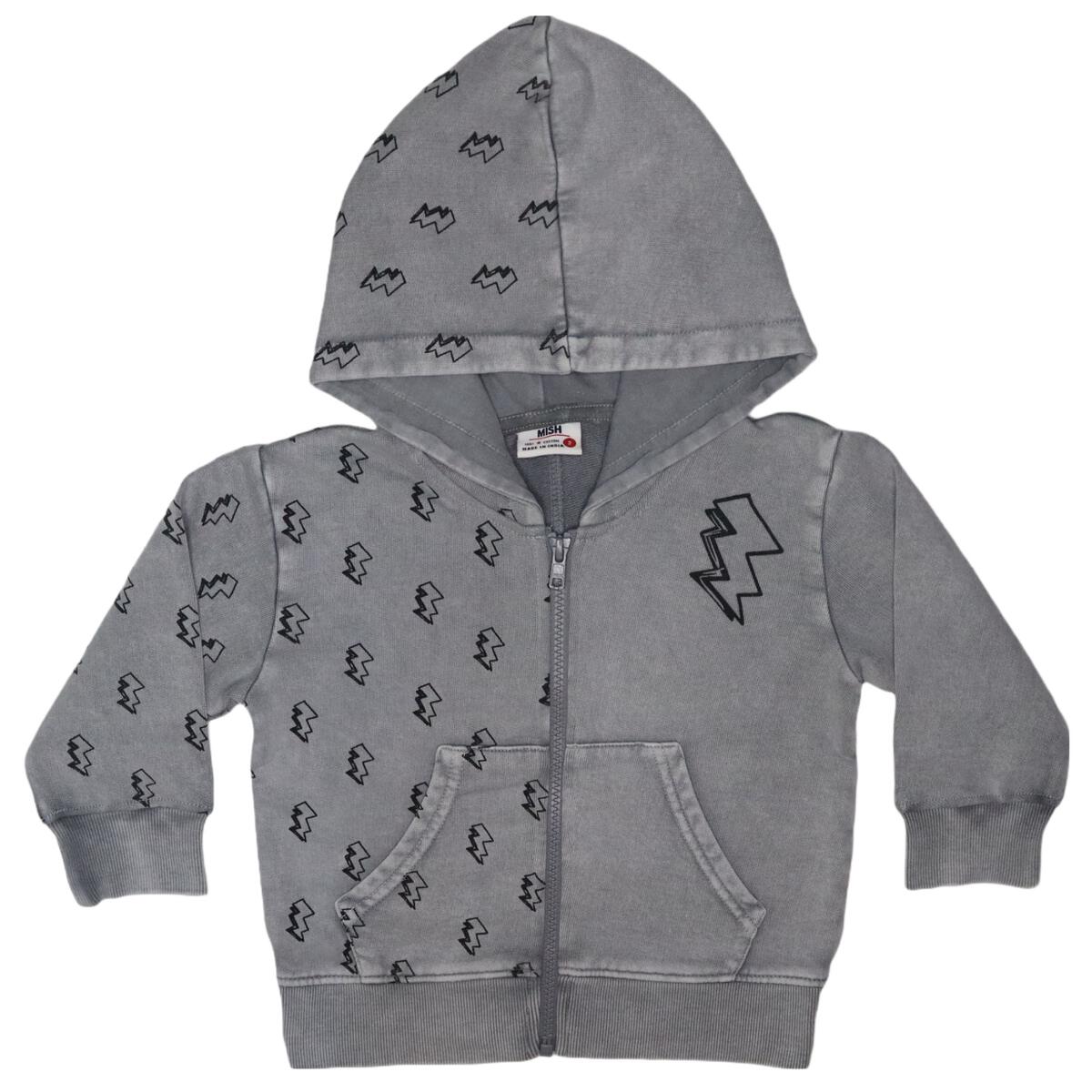 Lightning Bolt Zip Up Hoodie & Jogger Pant - Twinkle Twinkle Little One