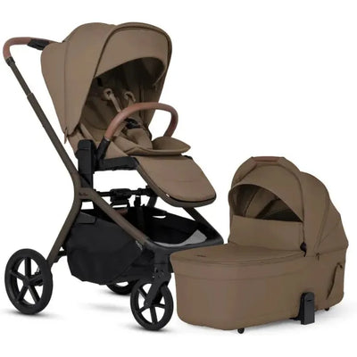 Silver Cross Breez Compact Stroller + Folding Bassinet Bundle