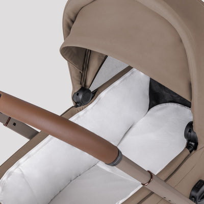 Silver Cross Breez Compact Stroller + Folding Bassinet Bundle