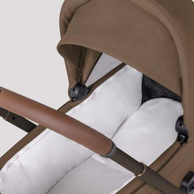 Silver Cross Breez Compact Stroller + Folding Bassinet Bundle