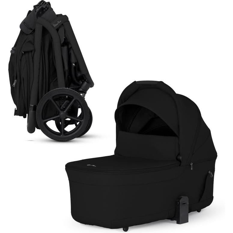 Silver Cross Breez Compact Stroller + Folding Bassinet Bundle
