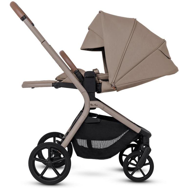 Silver Cross Breez Compact Stroller + Folding Bassinet Bundle
