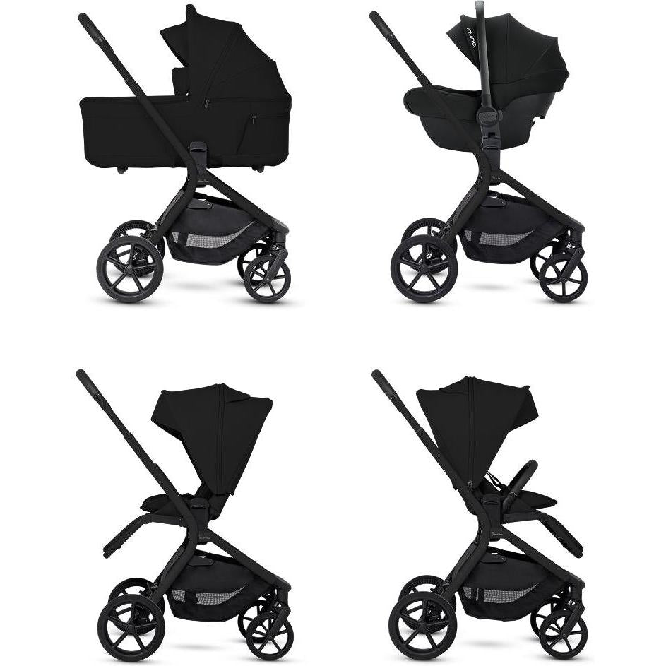 Silver Cross Breez Compact Stroller + Folding Bassinet Bundle
