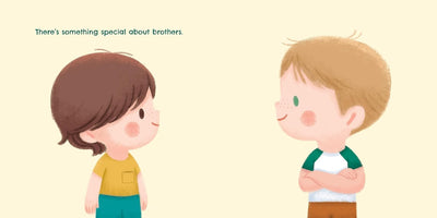 Brothers Are Brothers Forever: A Board Book about Sibling Love - Twinkle Twinkle Little One